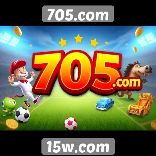 Exploração da variedade de jogos disponíveis em 705.com